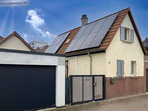 Front - Zwangsversteigerung ++ Einfamilienhaus ++ Provisionsfrei für Käufer!! In 67063 Ludwigshafen am Rhein