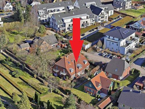 Lage des Mehrfamilienhauses im ruhigen Wohngebiet - 2 Zimmer Etagenwohnung in Malente