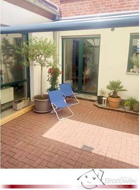 Atrium / Innenhof - *Wohnen wie im eigenen Haus* in guter, ruhiger Lage von Neuss-Pomona (Dreikönigenviertel)