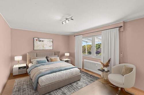 Schlafzimmer oben - 