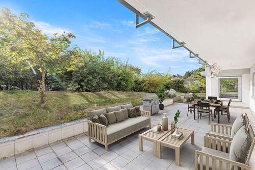 Terrasse unten - 