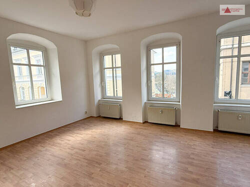 Wohnzimmer - Moderne 2-Raum-Wohnung direkt im Zentrum von Annaberg-Buchholz!