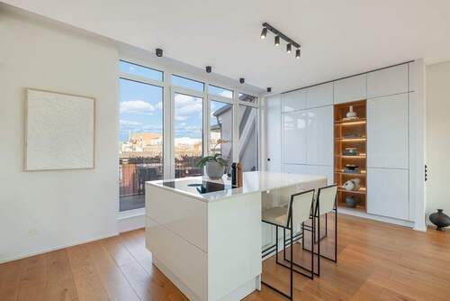 Wohnküche mit Terrassenzugang - 