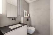Modernes Gäste-WC - 