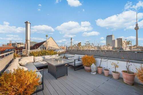 Aufdachterasse mit Weitblick - 