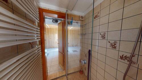 Tageslichtbad im Erdgeschoss - 