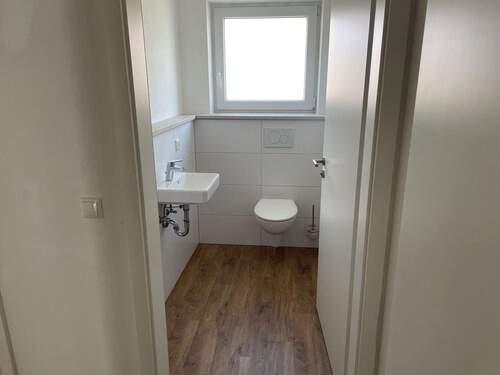 Gäste WC - 3 Zimmer Etagenwohnung in Bad Wörishofen