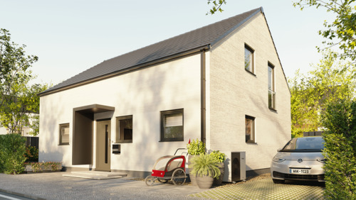 Ansicht Eingang Flair 134 Novo - 6 Zimmer Einfamilienhaus zum Kaufen in Lemgo