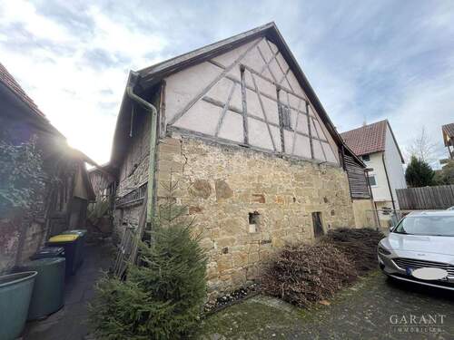 Ansicht hinten Scheune - 