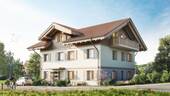 Außenansicht / Illustration - 2 Zimmer Etagenwohnung in Uffing am Staffelsee