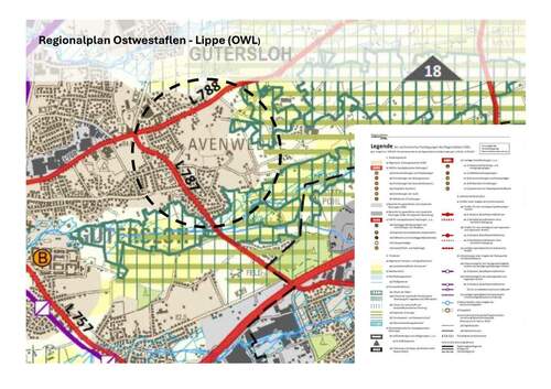 Regionalplan OWL - Grundstück in Gütersloh zum Kaufen