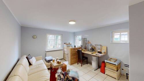 Wohnzimmer im Nebengebäude - 