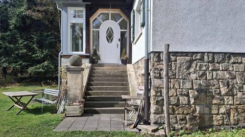 Zugang zum Hauptgebäude - Einfamilienhaus mit 167,80 m&sup2; in Bad Gottleuba-Berggießhübel zum Kaufen