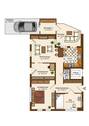 Grundriss Wohnung - 