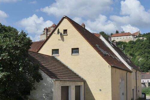 Nordansicht - Einfamilienhaus mit 145,60 m&sup2; in Harburg (Schwaben) zum Kaufen