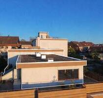 Penthouse-Feeling in Ditzingen: Eigene Etage, große Dachterrasse & traumhafter Ausblick