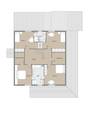 Grundriss Obergeschoss (vor Umbau) - 