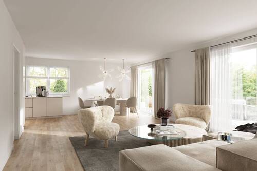 Wohnzimmer - 5 Zimmer Mehrfamilienhaus, Wohnhaus zum Kaufen in Köln