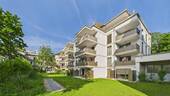 rear view residential complex - Barrier-Free Gem in the Heart of the Alpine Town Bad Reichenhall