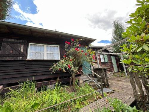Gartenhaus mit Terrasse - 