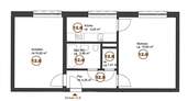 Grundriss 2.OG Mitte - 
