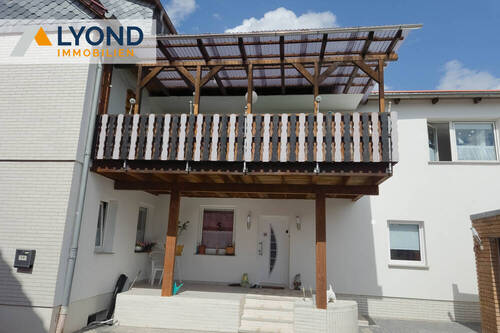 überdachter Eingangsbereich - Einfamilienhaus mit 202,00 m&sup2; in Nordhausen zum Kaufen