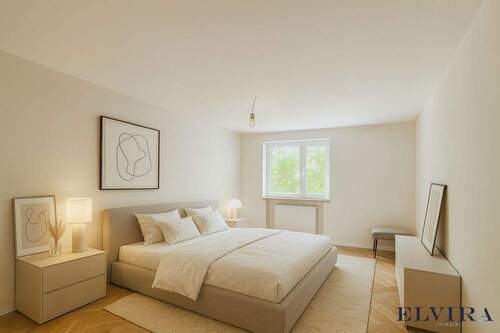 Bild 1 - ELVIRA - schöne 3-Zimmer-Wohnung mit Balkon in Bestlage Schwabing