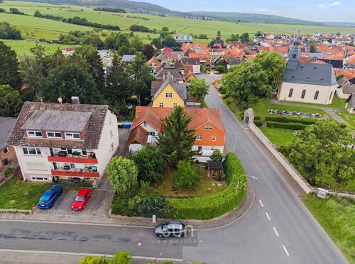AUSSENANSICHT - RUHE PUR IN BESTER FELDRANDLAGE! - Familienidyll mit Wintergarten, Weitblick und Natur in Fauerbach