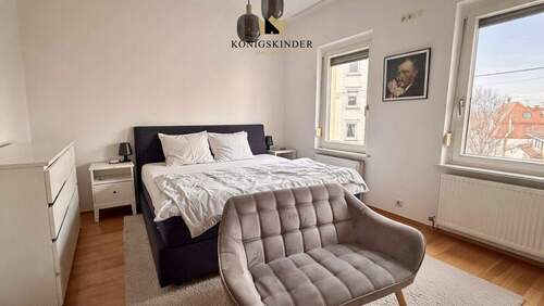 Ruhiges Gästezimmer oder Homeoffice dank dreifach verglaster Fenster. - 