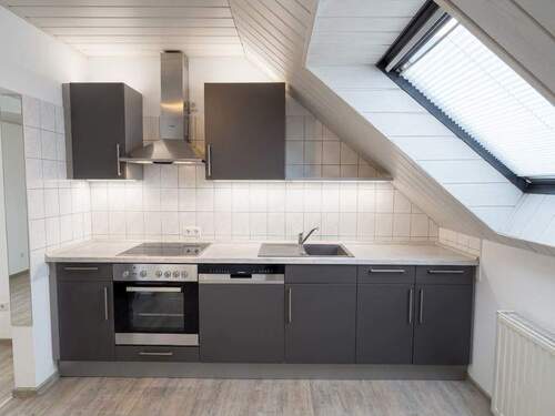 Küche - Etagenwohnung mit 100,00 m&sup2; in Bann zur Miete