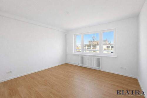 Wohnzimmer - Etagenwohnung mit 59,00 m&sup2; in München zur Miete