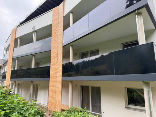 Hausansicht - Etagenwohnung mit 96,00 m&sup2; in Nordrach zur Miete