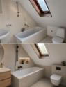 Badezimmer - virtually staged - 