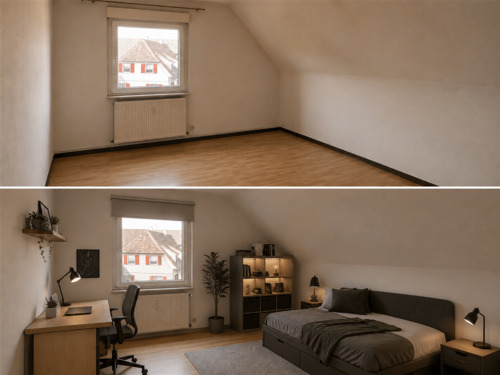 Kinderzimmer 2 - virtually staged - 
