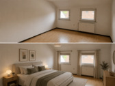 Schlafzimmer - virtually staged - 