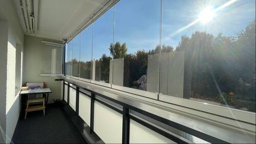 Balkon - Etagenwohnung mit 62,40 m&sup2; in Dresden zum Kaufen