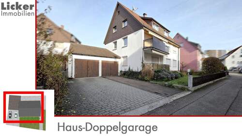 Haus-Doppelgarage - 1 Zimmer Mehrfamilienhaus, Wohnhaus zum Kaufen in Ostfildern