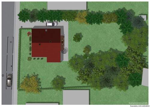 Flurkarte - Einfamilienhaus mit 120,00 m&sup2; in Gütersloh zum Kaufen