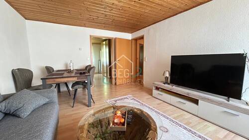 Wohnzimmer - Praktische Mietwohnung mit ca. 57 m² Wohnfläche