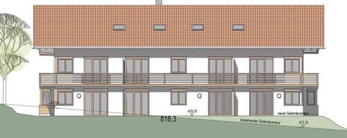 Haus 8 Ansicht Süden - 