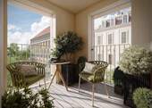 Loggia - 4.1.1 Traumhafte 4-Zimmer-Neubauwohnung mit Loggia im pulsierenden Herzen Dresdens!