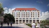 Hausansicht Südseite - 4 Zimmer Etagenwohnung zur Miete in Dresden