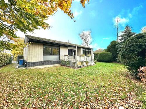 Garten - 4 Zimmer Bungalow in Neuss