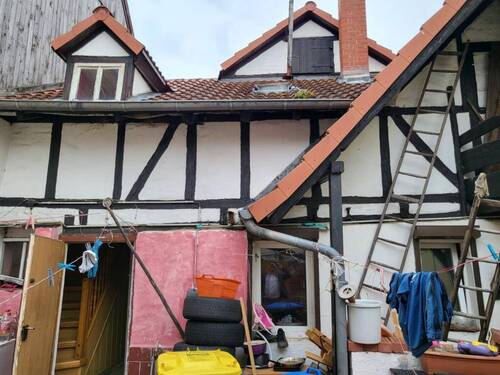 Rückansicht - 3 Zimmer Einfamilienhaus zum Kaufen in Heringen/ Helme