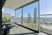 Loggia View - 3 Zimmer Etagenwohnung in Frankfurt am Main