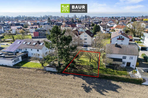 Luftaufnahme - Kreative Köpfe aufgepasst: Bau (Möglichkeit) in Langenargen!