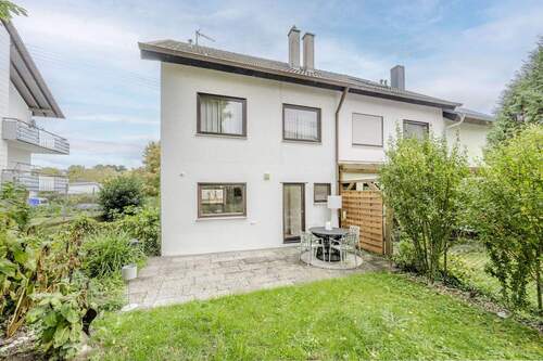 Hausansicht Gartenseite - 5 Zimmer Reihenendhaus zum Kaufen in Steinheim an der Murr