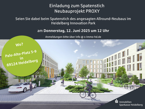 Spatenstich_PROXY - Büro mit 500,00 m&sup2; in Heidelberg zur Miete