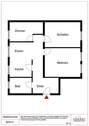 Grundriss - 3 Zimmer Etagenwohnung in Walddorfhäslach