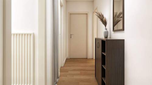 2-Zimmerwohnung - visualisiert - Perfekt für Selbstgestalter: Bezugsfreie 2 Zimmer mit Balkon